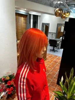 カット➕エフェクトブリーチ➕アルカリカラー➕TOKIOトリートメント