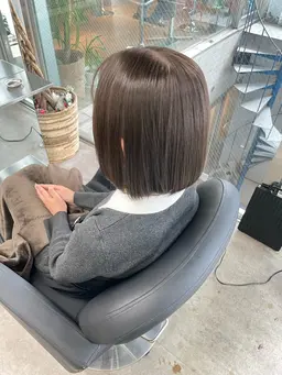 カラー+超音波アイロントリートメント✨