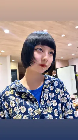 【オススメメニュー✨️】似合わせcut＋前髪縮毛🩶#平塚前髪縮毛矯正#平塚前髪カット