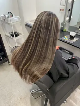 今流行りのコントラストハイライト🫧💖