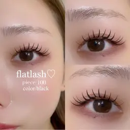 【人気No.1♡】束感マツエク100本🎀(コーティング込)