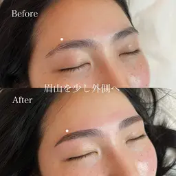 ハリウッドブロウリフト+wax🌈