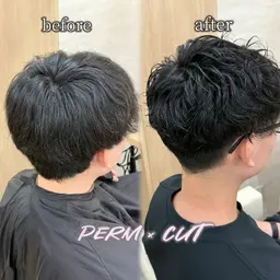 🐶 メンズカット x パーマ x TOKIO4stepトリートメント 🐶