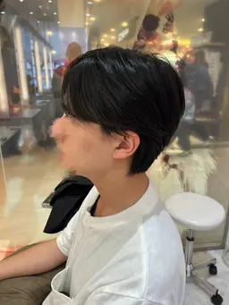 【自然にボリュームダウン🌱】メンズカット+髪質改善チューニング