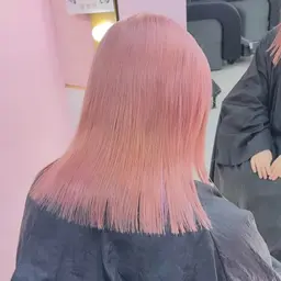 【人気𝐍𝐎.𝟐】韓国トレンド質感🖤艶カラー+カット+高保湿TR🫧