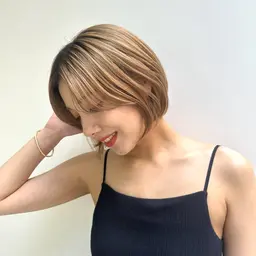 🤍💗似合わせカット&うる艶カラー&オージュア4stepトリートメント💗🤍ボブ/レイヤー/透明感カラー