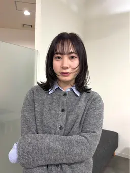 レイヤーカット➕オシャレ染め