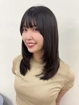 髪を結びたくなる顔周りカット🌱‬🎀