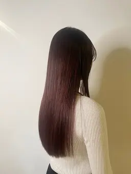 ❣️デザインカット+カラー+髪質改善ストレート+TOKIOトリートメント❣️