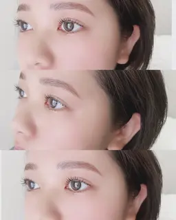 アイブロウワックス×束感まつげパーマ🌷