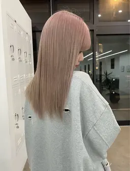 【ダブルカラー】ケアブリーチ＋カラー＋2stepトリートメント🍒