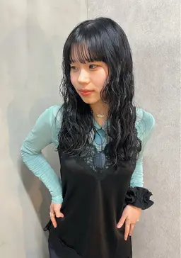 【ミニモ学割・卒業生様限定！💐👢】似合わせカット＋動きあるウエーブパーマ＋トリートメント🌀