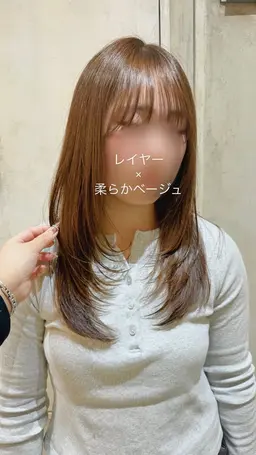 🎀ワンカラー＋カット(5cm以上)🎀3/1限定メニュー♡