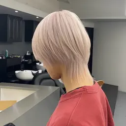 【19:30​〜​メンズ限定】メンズカット+ハイトーンカラー（ブリーチ込み）