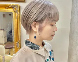カット＋白髪ぼかしハイライト＋カラー