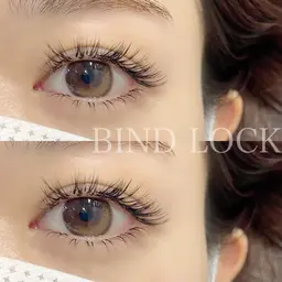 🦋バインドロック【下まつげエクステ】40束🦋両目40束の仕上がりとなります🫧