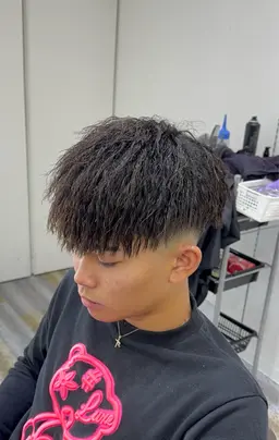 カット＋パイル/ツイストパーマ