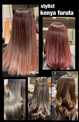 【ブリーチなしのダブルカラー】トーンアップカラー＋オンカラー＋TOKIOトリートメント