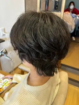 カット+パーマ