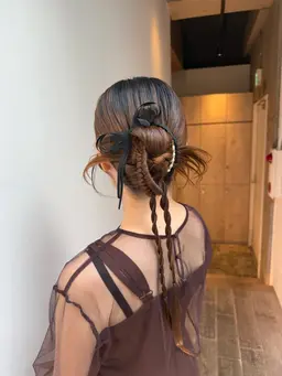 【カチモリ、タイト限定】お呼ばれ、二次会ヘアセット🎉