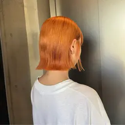 【人気No.2✨】カット＋ダブルカラーorインナーカラー(ブリーチ1回込)＋ウォータートリートメント#暖色