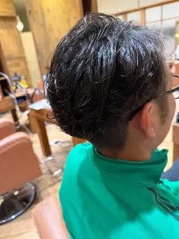 メンズカット＋パーマ（所要時間120分）