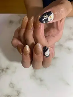 持ち込みデザイン２本アートまで💅