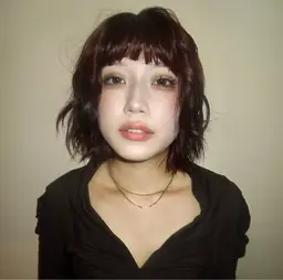 【似合わせカット】＋【前髪パーマ】