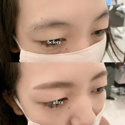 【お目元周りの印象UP】🌜似合わせまつ毛パーマ＆美眉スタイリング（Wax脱毛付き）🫖✨ ［2回目以降➕1000円］