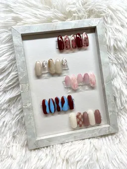 【季節の定額アート】7980円→3300円🎀オフ有＋550円🪽‪パラジェル有