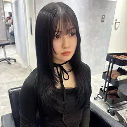 縮毛矯正+髪質改善4stepトリートメント