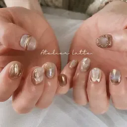 ニュアンス(左右違うデザイン)