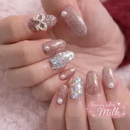 💅ジェルネイル💅ラメネイル、マグネットネイル、オフ🆗