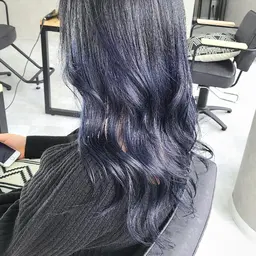 【アッシュ or グレー系などくすませた髪色に👌】カット+アディクシーカラー🌈（全体染め）ロング料金なし💫