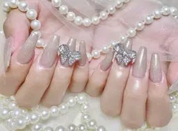 ❤️オフ無しチップ長さ出しワンカラーorマグネット+限定パーツ2個まで(カラー追加する場合+¥500)