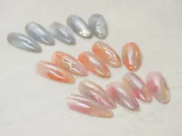 【Jrネイリスト】ニュアンスネイル（オフなし）⭐️おしゃれ感✨