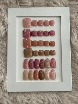 シンプルワンカラーネイル