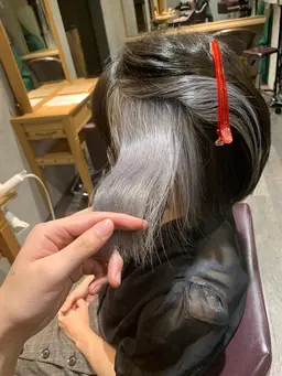 ミニモ特別価格🌟大人気！！インナーカラーもしくはイヤリングカラー🐶【横浜駅】