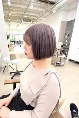 【似合わせカット＋カラー】🌟ワンカラー/韓国風/ワンホン/似合わせ/ベージュ/艶髪/栄/矢場町