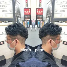 ⚡️メンズ歓迎⚡️カット無造作パーマ