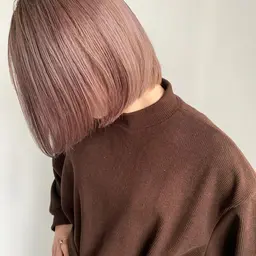 ✨オリジナル似合わせカット+ブリーチなしでも柔らか透明感カラー✨ミニモ学割
