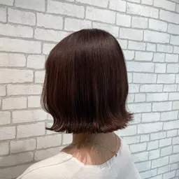 【透明感ワンカラー🦋】カット➕イルミナカラー➕amiiトリートメント