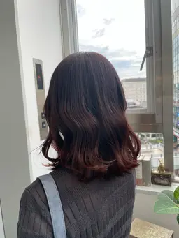 【イルミナカラー】カット＋イルミナorアディクシーカラー＋保護TR付き