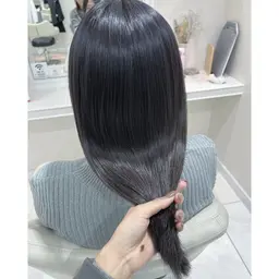 ミニモ学割　就活&実習対策フェイクブラック/大人気✨艶々イルミナカラー✨