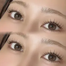 束間まつ毛パーマ＋眉WAX