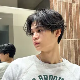 【men's】曲がる縮毛矯正+カット