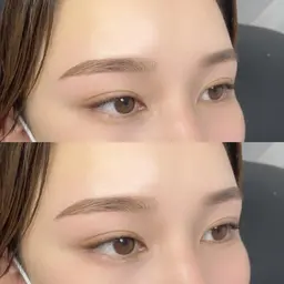 【学割U24】美眉毛アイブロウWAXスタイリング+眉メイク仕上げ￥3500［眉毛］