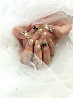 アートネイル💙4本💙【オフ込み】