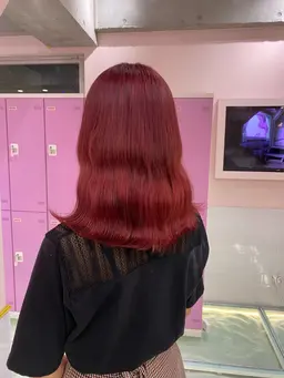 【🍒🌸ブリーチありダブルカラー➕クイックトリートメント🫧‪🫧】