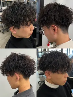 【men's限定】カット＋似合わせデザインパーマ（全種類対応可）